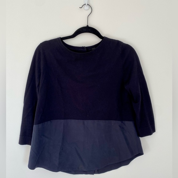COS Wool and Silk Lightweight Top - Picture 1 of 5